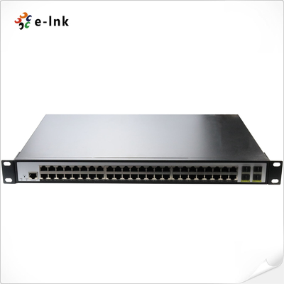 L2+ 48 پورت 10/100/1000T 802.3at PoE + 4 پورت 100/1000X SFP Managed Switch