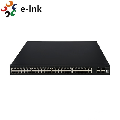 سوئیچ اترنت گیگابیتی L3 مدیریت شده با 48 پورت 10/100/1000BASE-T + 4 پورت 10G SFP+