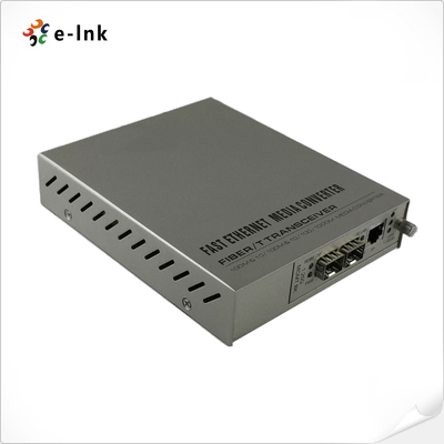 مبدل رسانه فیبر نوری 1 پورت 10/100/1000Base-T + 2 پورت 1000Base-SFP (1+1) افزونه