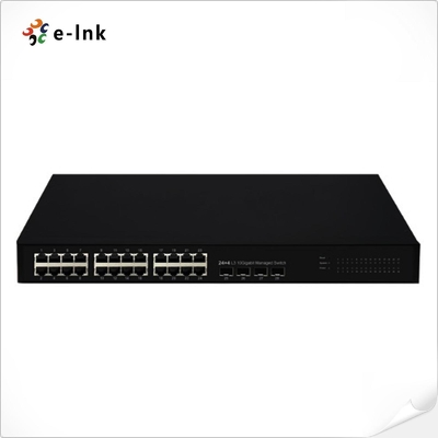 L3 مدیریت 24G + 4x1000M SFP Ethernet Switch