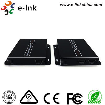 HDMI Over CAT5/CAT6 Extender با IR - 395 ft (120m) پشتیبانی شده 1080P@60Hz