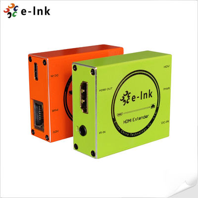 Mini HDMI Over CAT5/CAT6 Extender با IR - 165ft (50m)