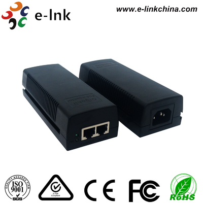 تزریق‌کننده POE گیگابیتی 10/100/1000M، 35 وات، 56 ولت DC