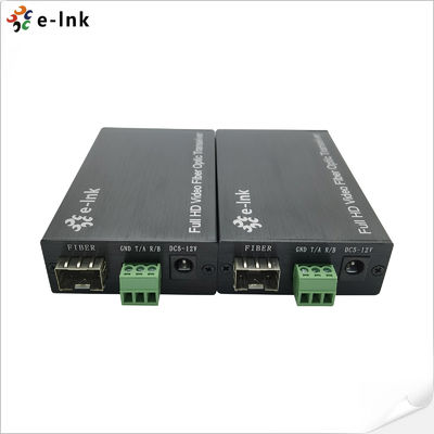 1Ch HDMI + 1Ch دو طرفه استریو صوتی + 1Ch RS232 بیش از فایبر نوری Extender