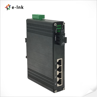 سوئیچ اترنت صنعتی 4 پورت 10/100BASE-TX + 1 پورت 100BASE-FX