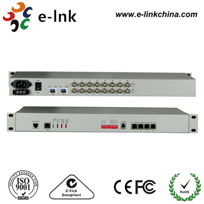 8E1 + 4GE 1+1 فیبر PDH Multiplexer