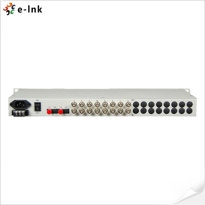 مالتی‌پلکسر PDH با قابلیت SNMP، دارای 16E1، 4GE و LCD