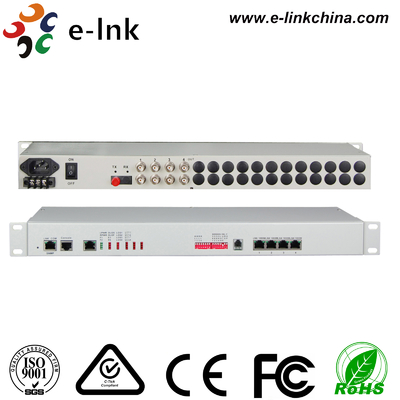 4E1 + 4GE + تلفن + SNMP فیبر نوری چندگانه