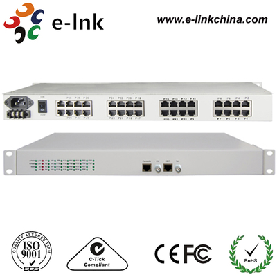 مبدل/مالتی‌پلکسر تلفن 30 خط صوتی (FXS/FXO) بر بستر E1