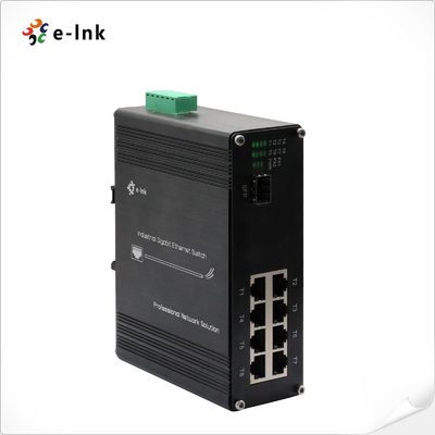 سوئیچ اتن ارتن صنعتی 8 پورت 10/100BASE-TX + 1 پورت 100BASE-FX