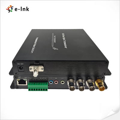 1Ch BIDI 3G-SDI ویدیو + 2Ch به عقب آنالوگ صوتی + 1Ch BIDI RS422 + 1Ch 100M اترنت + 1Ch به عقب شمارش + 1Ch به عقب آنالوگ سه سطح همگام سازی بیش از فیبر افزونه