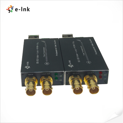 مینی 12G-SDI به فیبر تبدیل کننده با Tally و RS485