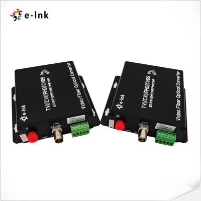 مبدل فیبر ویدئویی 4 در 1 با پشتیبانی از دوربین 5MP 4MP 3MP 1080P 720P