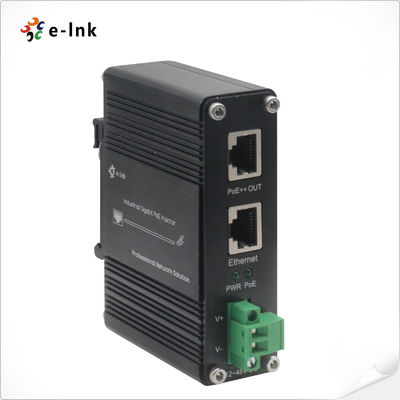 تزریق‌کننده صنعتی گیگابیتی 95 وات 802.3bt PoE++ 12 تا 48 ولت DC پورت RJ45