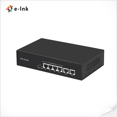 سوئیچ اترنت 4 پورت 10/100BASE-T PoE و 2 پورت 100BASE-T Uplink