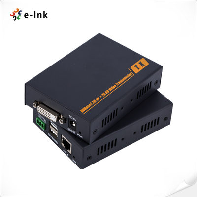 HD-BaseT DVI KVM Extender بیش از 100m Single Cat6/7 Cable پشتیبانی از وضوح ویدئویی تا 1920*1080P@60Hz و 4K*2K