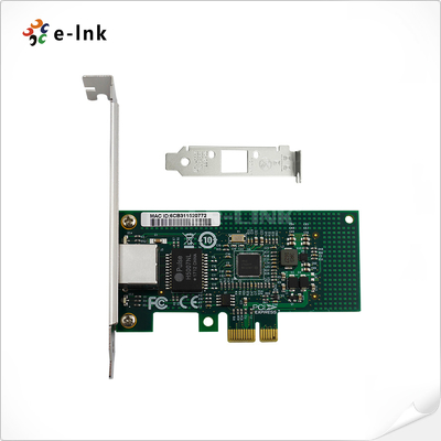 کارت شبکه مسی گیگابیتی PCI-Express 10/100/1000M (بر پایه Intel I210)