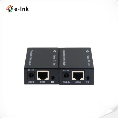 HDMI از طریق CAT5e/6 Extender 60M با IR پشتیبانی از انتقال مادون قرمز دو طرفه