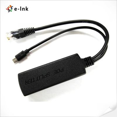 Gigabit 5V 2A PoE Splitter با پورت Micro USB سازگار با IEEE 802.3af