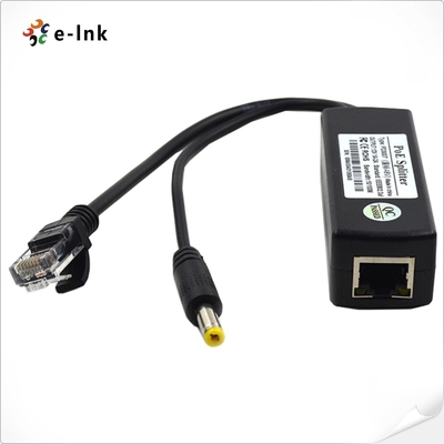 12 ولت PoE Splitter از استاندارد بین المللی IEEE802.3 af ((15.4W پشتیبانی می کند