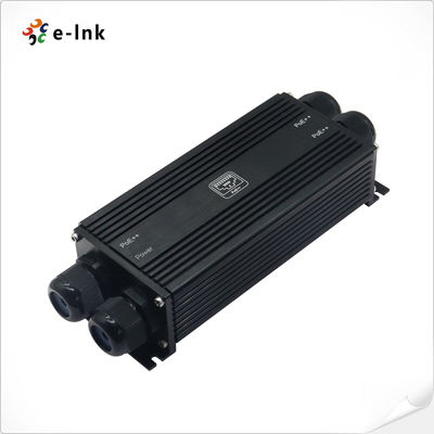 سوئیچ PoE صنعتی IP67 ضد آب 3 پورت گیگابیت 802.3bt 48-57V DC