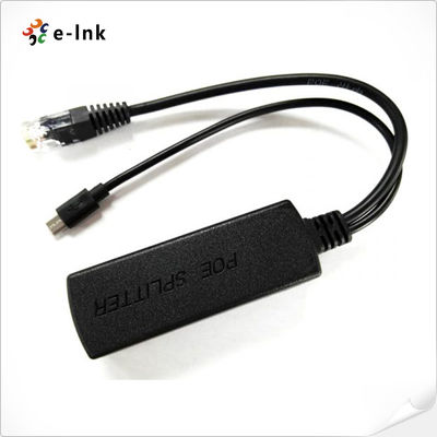 Gigabit PoE Splitter 5V 2A پورت مایکرو USB 802.3af 10/100/1000Mbps
