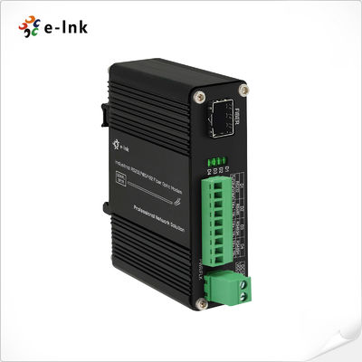 مبدل مودم فیبر نوری RS232 RS485 RS422 صنعتی 2 مگابیت بر ثانیه 80 کیلومتر DMX512 ریل DIN
