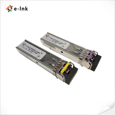 فرستنده نوری HD-SDI CWDM SFP 1270-1610nm 80km مطابق با MSA