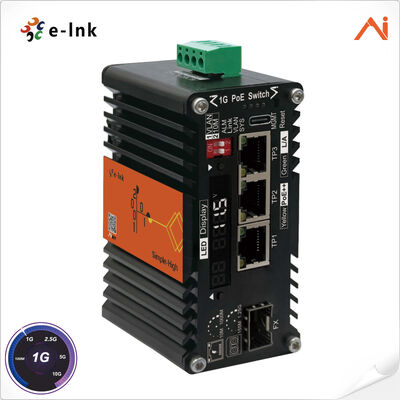 quality 3-Port 10/100/1000Base-T IEEE802.3at PoE+ 30W به 1-Port 100/1000BASE-X
مینی صنعتی هوش مصنوعی هوشمند مدیریت شده PoE+ Ethernet Switch with Voltage Booster factory