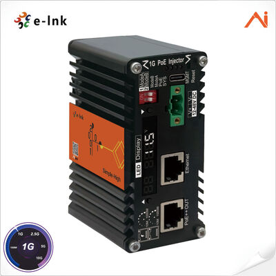 quality تزریق کننده PoE++ هوشمند AI با قدرت 90W با ورودی 9-54V DC برای کاربردهای صنعتی factory